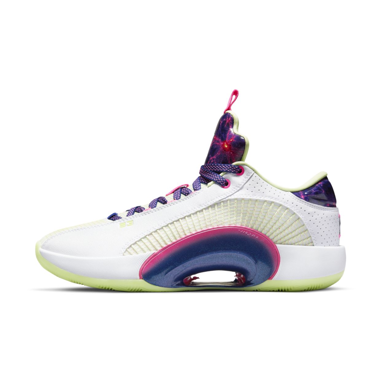 Кроссовки мужские Nike M Air Jordan XXXV Low Cosmic Deception Luka Doncic PE белые 8 US