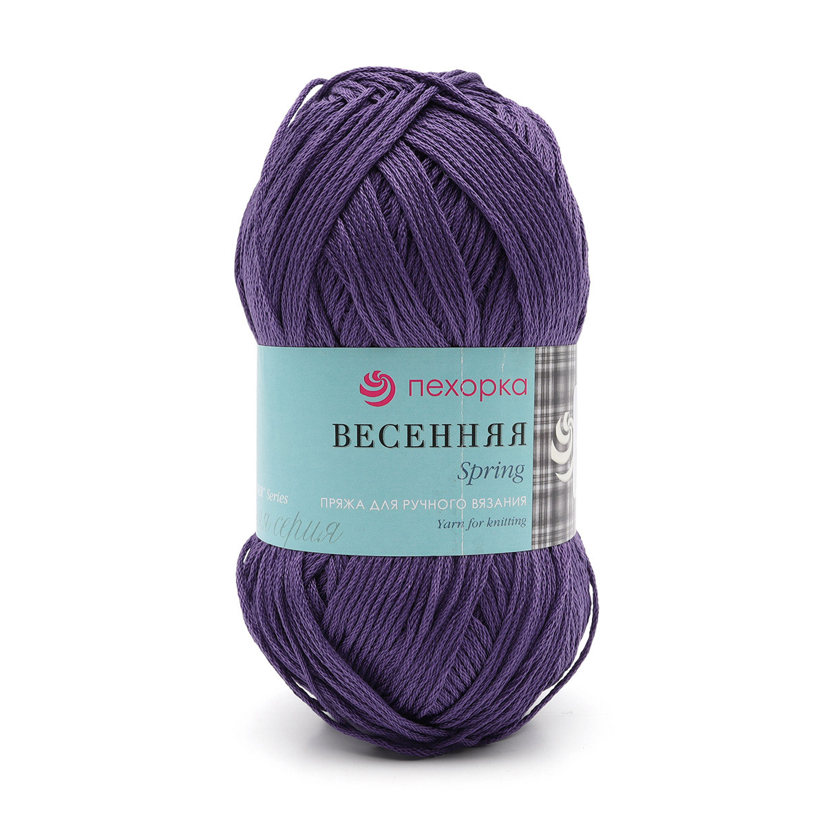 

Пряжа Пехорка 'Весенняя', 100г, 250м, мерсеризованный хлопок (78 фиолетовый), 5 мотков