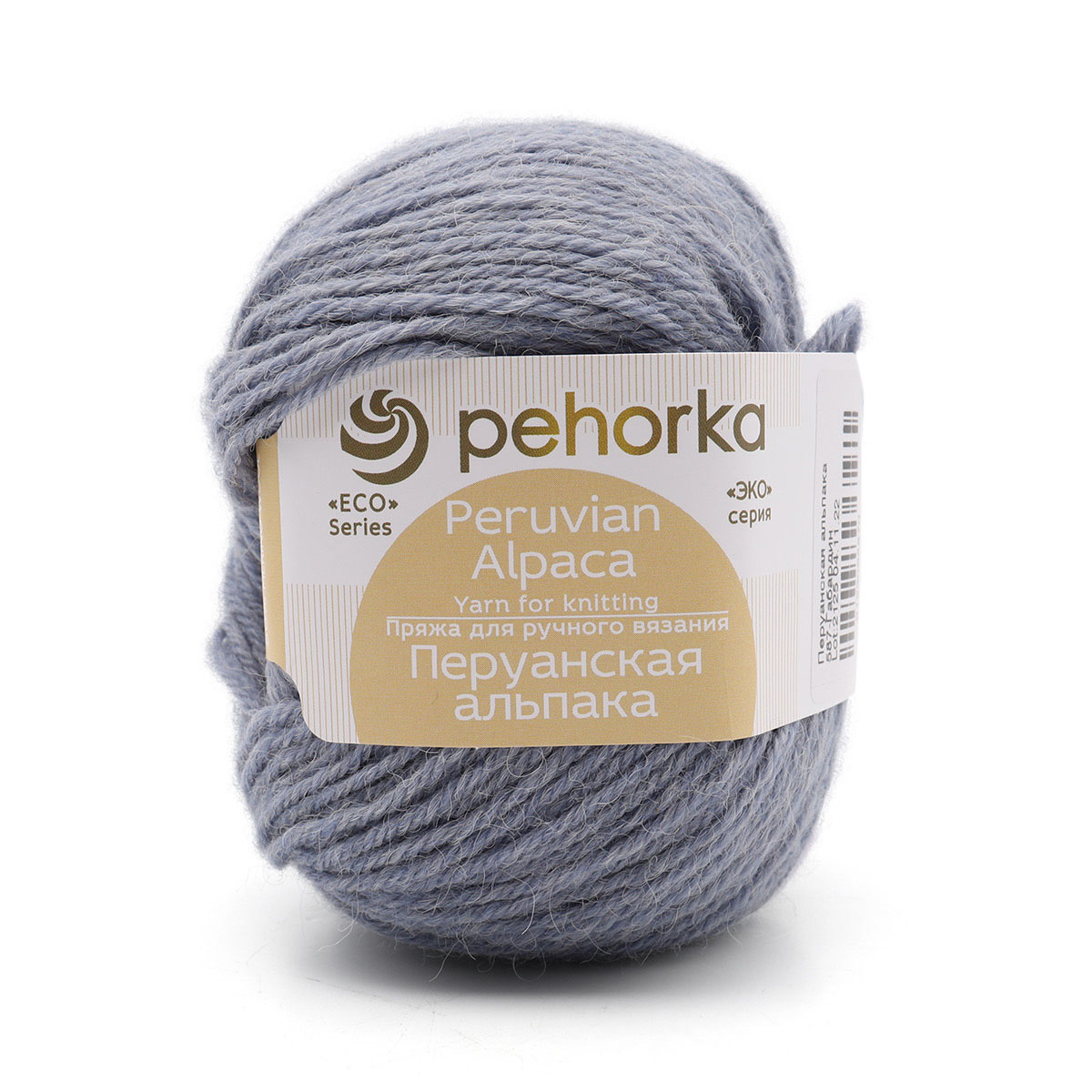 

Пряжа Пехорка 'Перуанская альпака', 50г, 150м (альпака, меринос) (587 габардин), 10 мотков