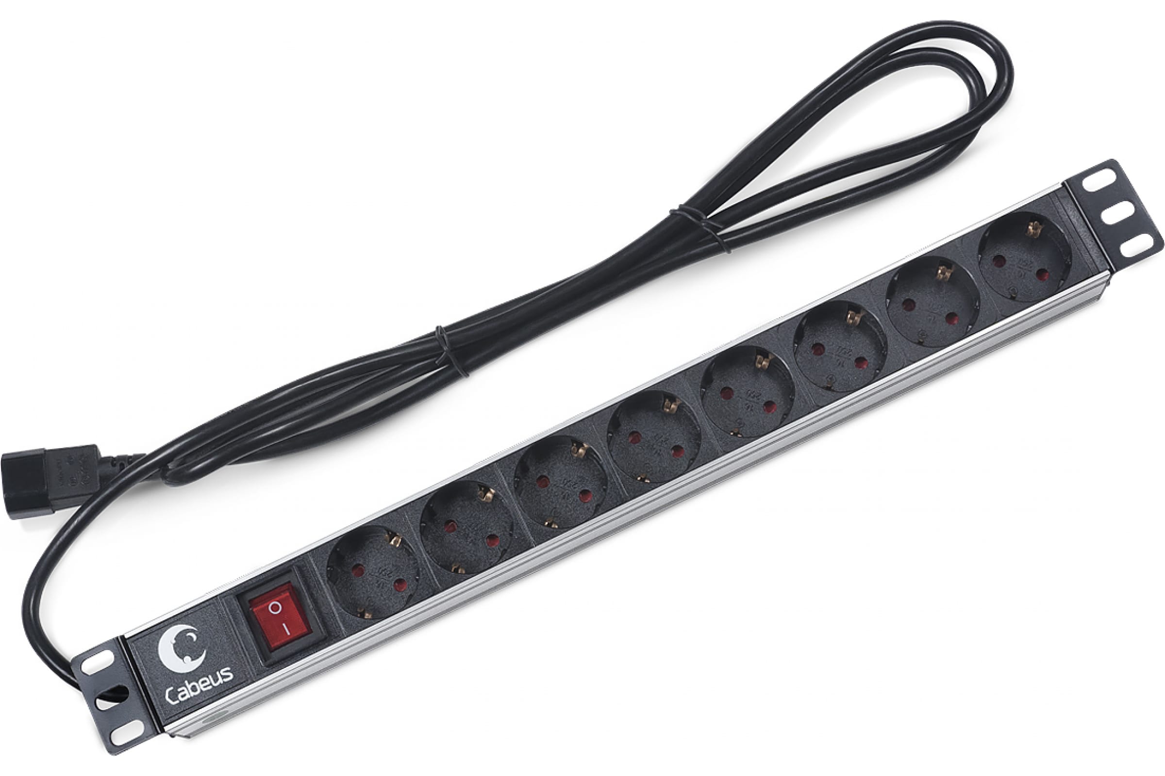 фото Блок розеток cabeus pdu-8i-2iec черный