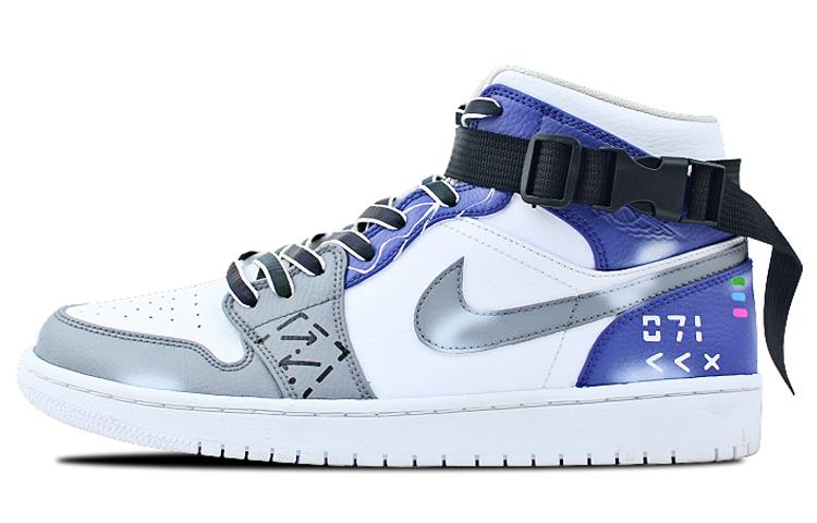 

Кеды унисекс Jordan Air Jordan 1 Mid разноцветные 43 EU, Разноцветный, Air Jordan 1 Mid