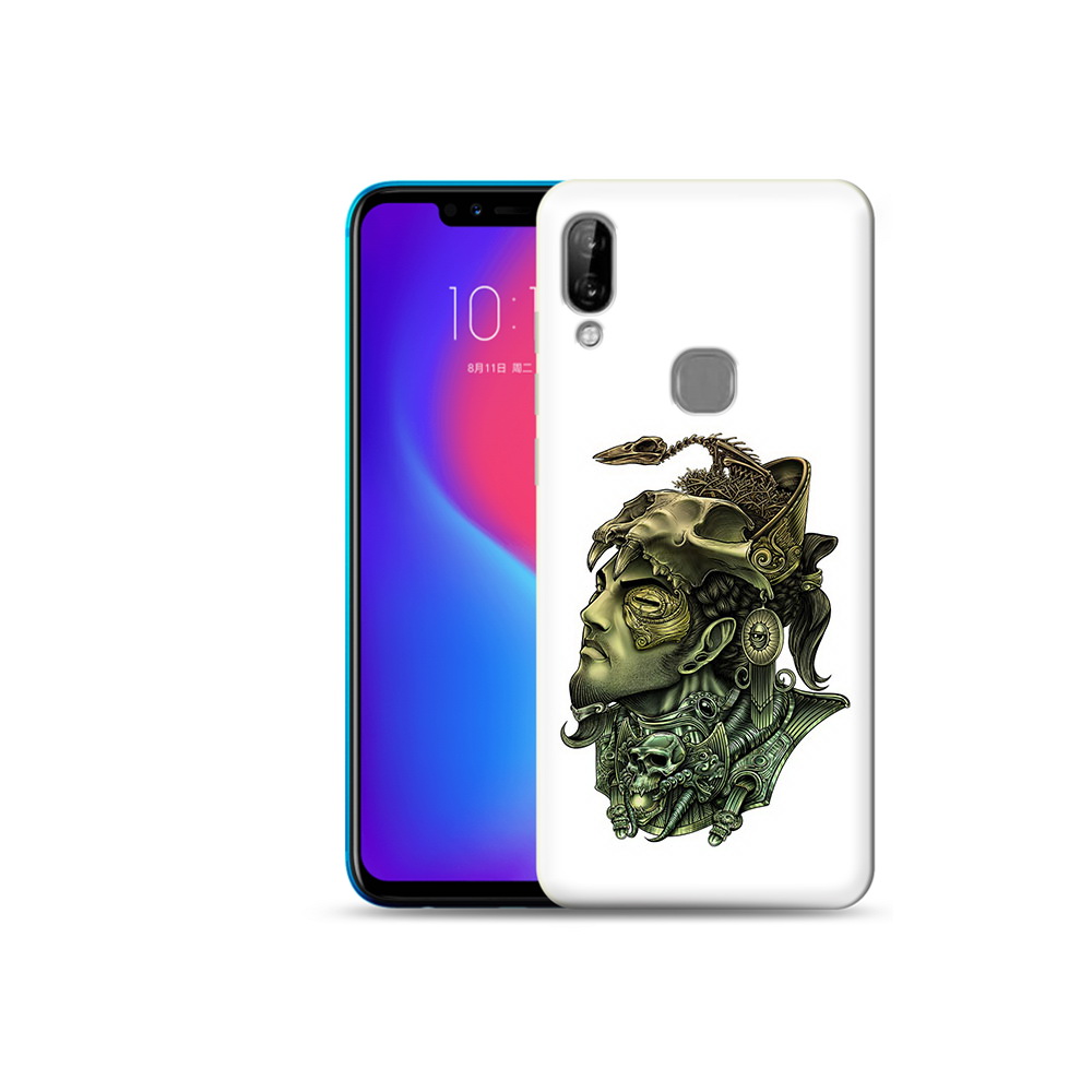 

Чехол MyPads Tocco для Lenovo S5 Pro бронзовый воин, Прозрачный, Tocco