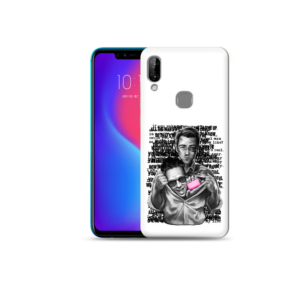 

Чехол MyPads Tocco для Lenovo S5 Pro бойцовский клуб, Прозрачный, Tocco