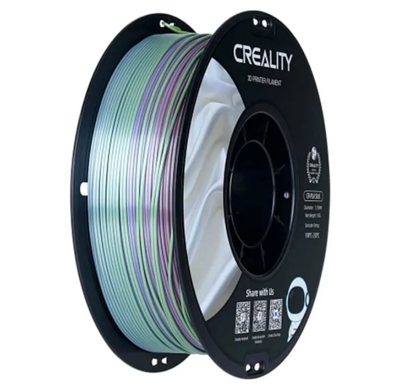 

Катушка CR-Silk пластика Creality 1.75 мм 1кг., радужный (3301120003)
