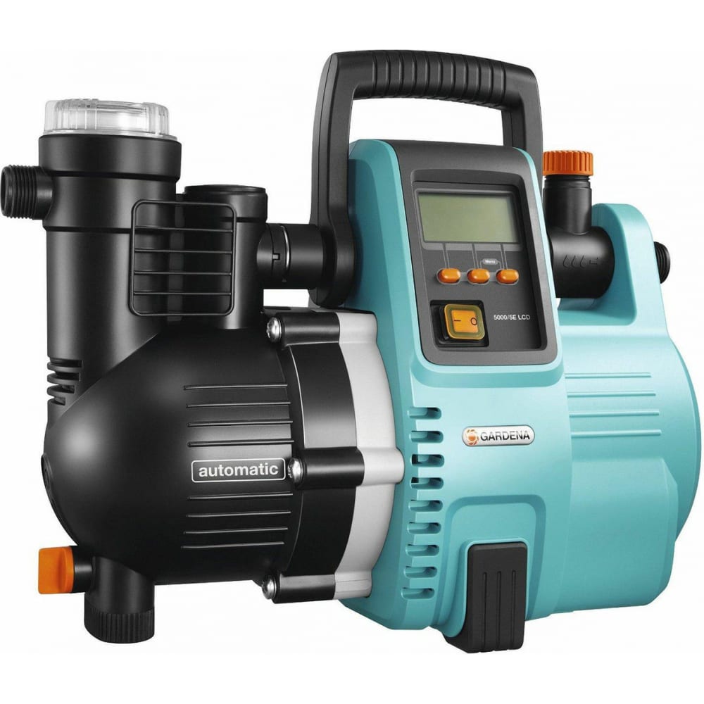 

Напорный автоматический насос Gardena 5000/5E LCD Comfort 01759-20.000.00