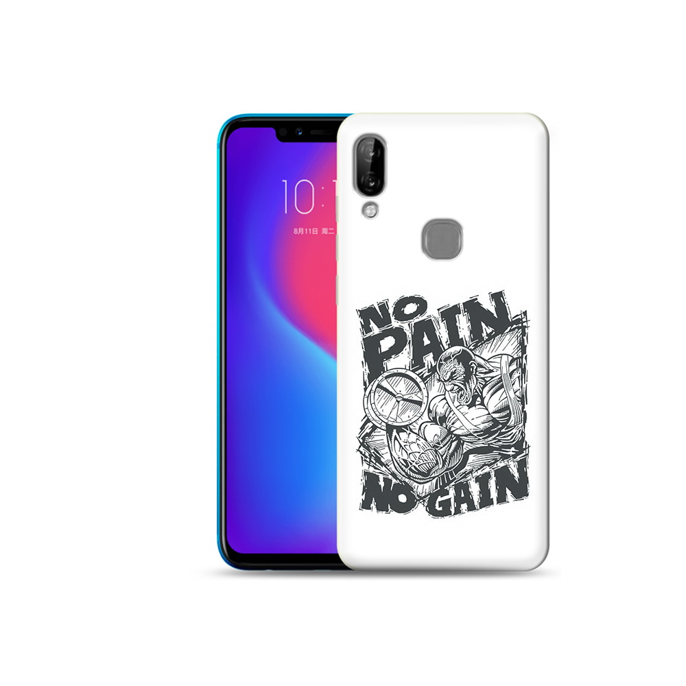 

Чехол MyPads Tocco для Lenovo S5 Pro бодибилдинг тяжелая работа, Прозрачный, Tocco