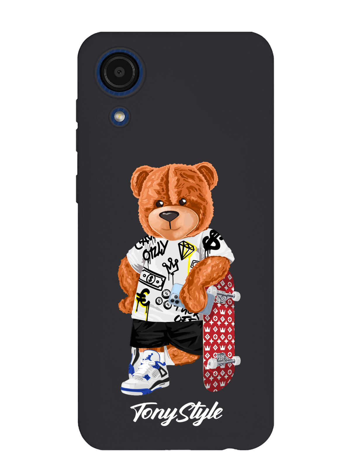 

Чехол Tony Style Samsung Galaxy A03 Core Tony Style со скейтом, Коричневый;черный;красный, Samsung Galaxy A03 Core Tony Style со скейтом