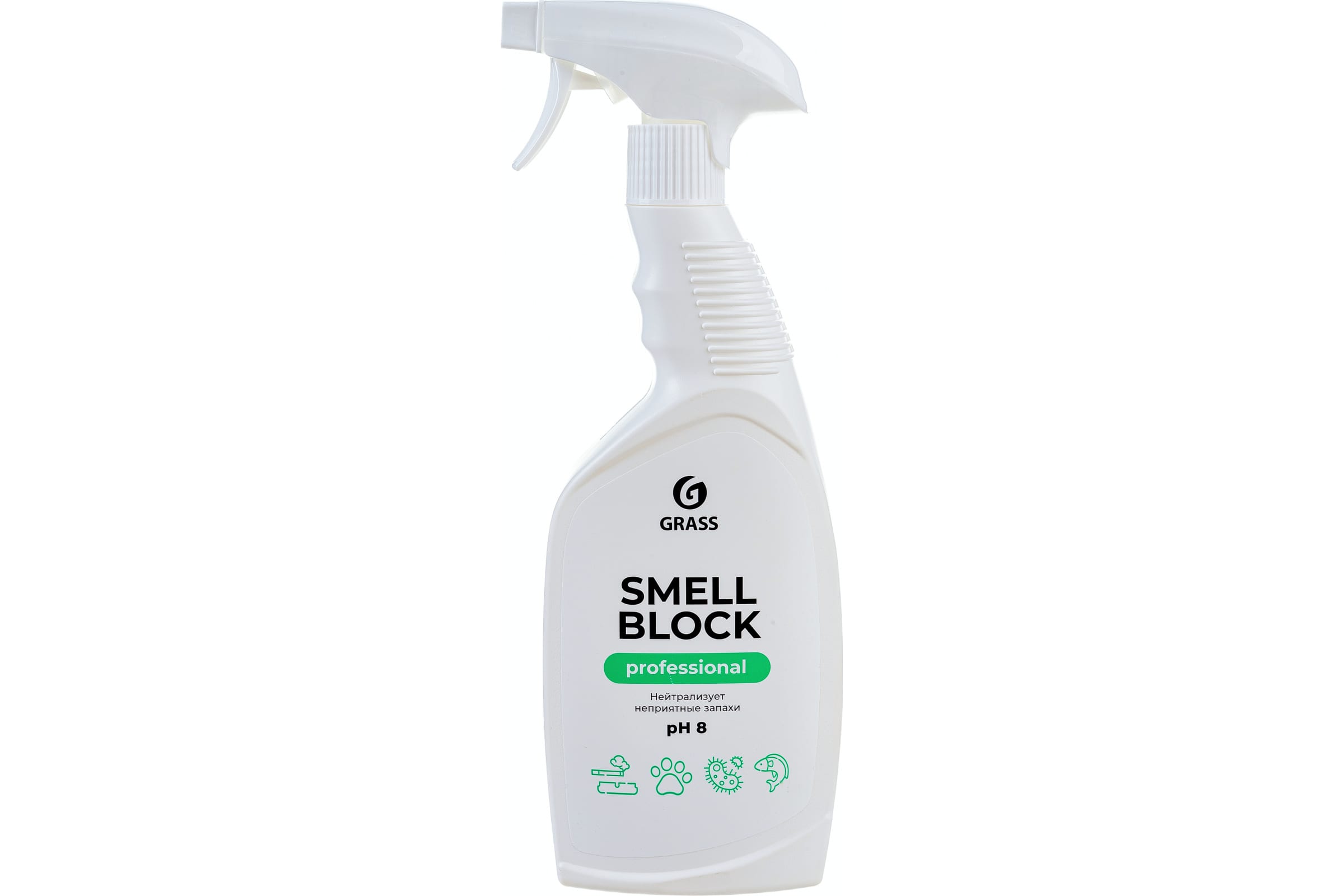 фото Нейтрализатор запаха grass smell block professional, флакон 600 мл 802004