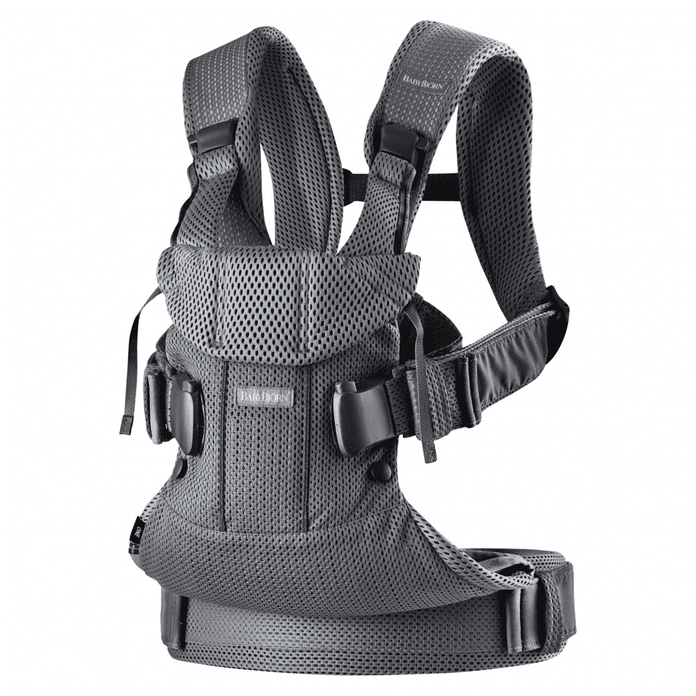 Слинг-эргорюкзак BabyBjorn One Air с рождения и до 3 лет,antracite