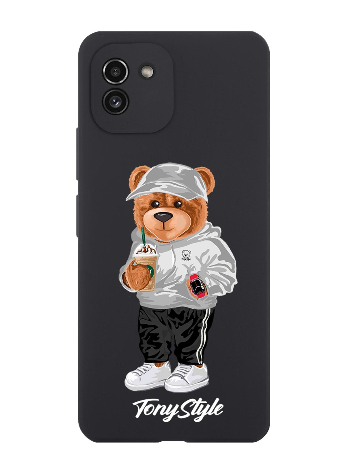

Чехол Tony Style Samsung Galaxy A03 Tony Style с кофе, Серый;белый;черный, Samsung Galaxy A03 Tony Style с кофе