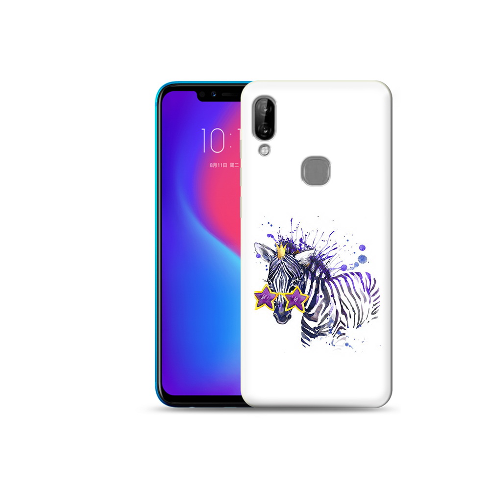 

Чехол MyPads Tocco для Lenovo S5 Pro акварельная зебра, Прозрачный, Tocco