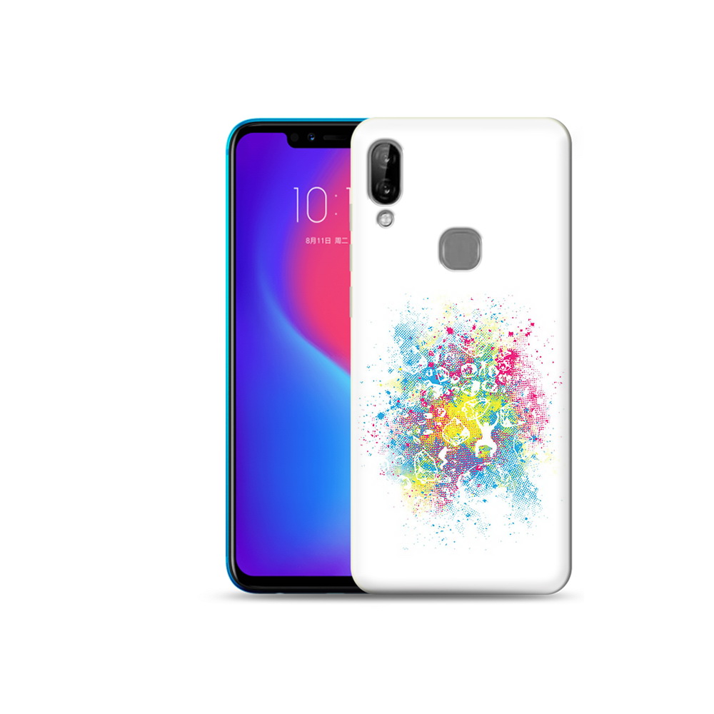 

Чехол MyPads Tocco для Lenovo S5 Pro акварель абстракция, Прозрачный, Tocco