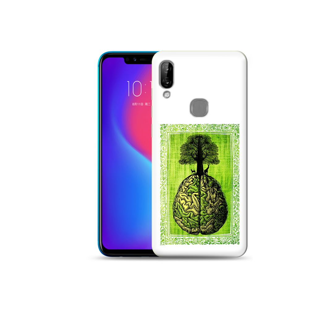 

Чехол MyPads Tocco для Lenovo S5 Pro абстракция здоровый мозг, Прозрачный, Tocco