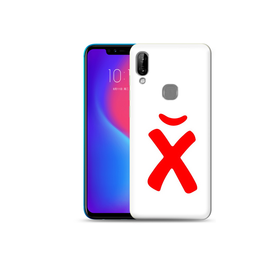 

Чехол MyPads Tocco для Lenovo S5 Pro абстракция буква х, Прозрачный, Tocco