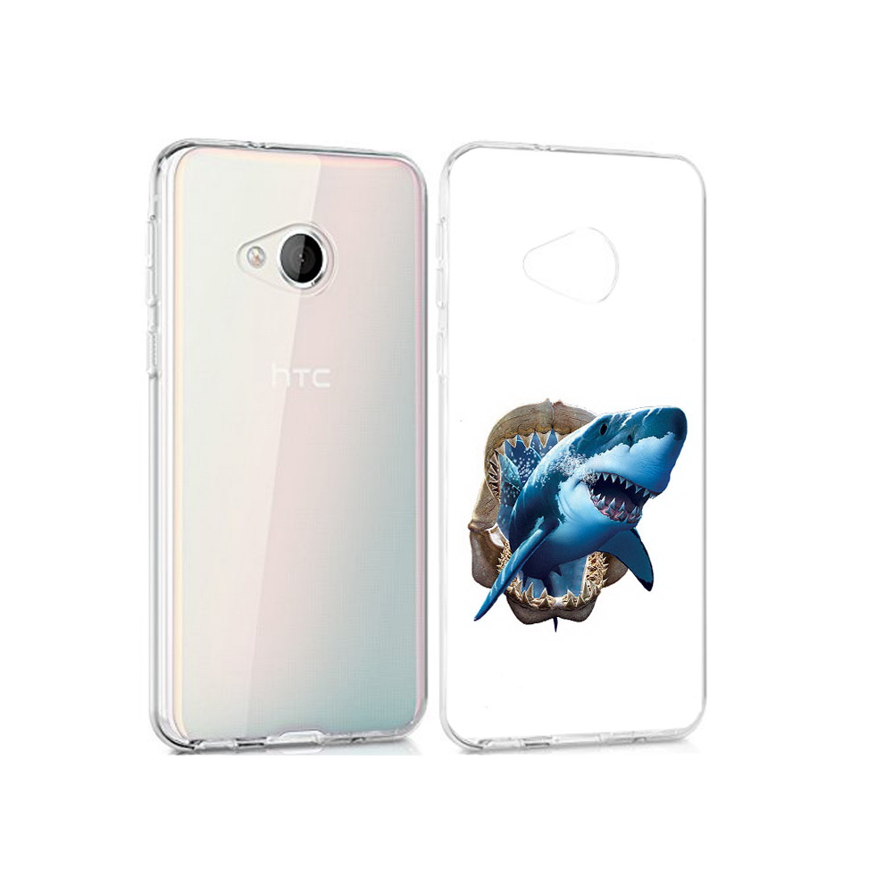 

Чехол MyPads Tocco для HTC U Play челюсти, Прозрачный, Tocco