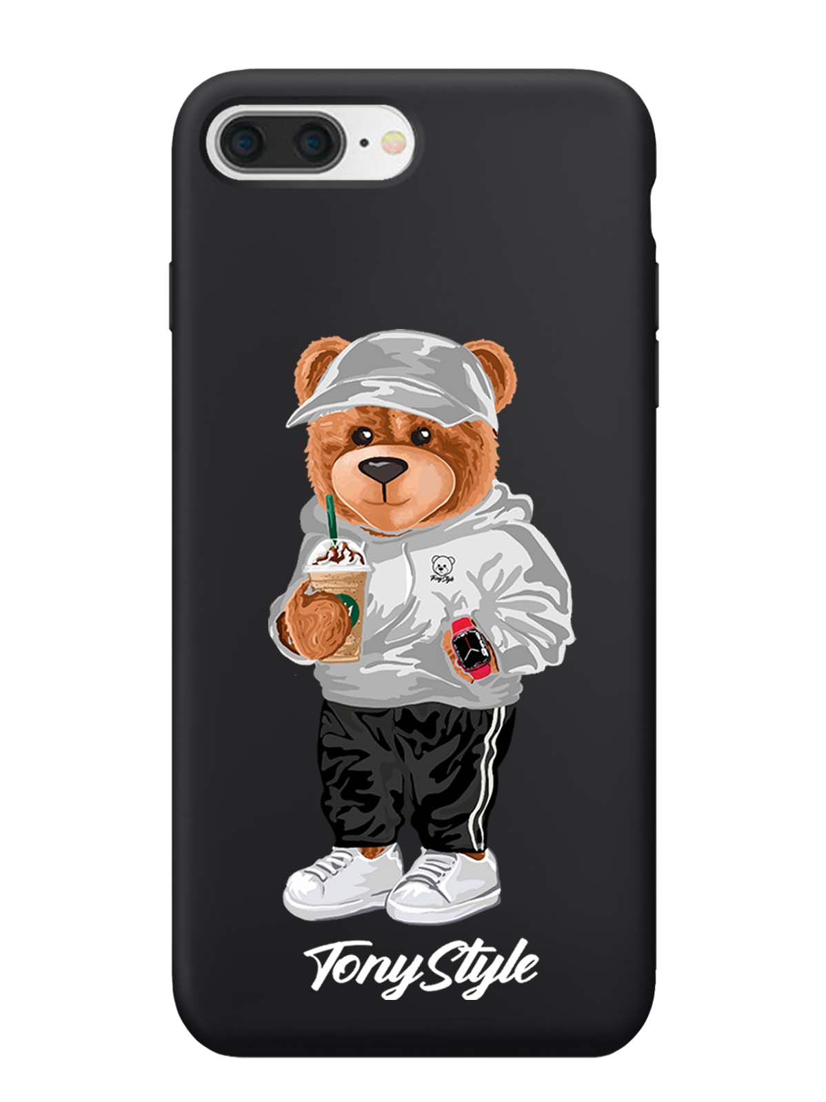 

Чехол Tony Style iPhone 7+/8+ Tony Style с кофе, Серый;белый;черный, iPhone 7+/8+ Tony Style с кофе