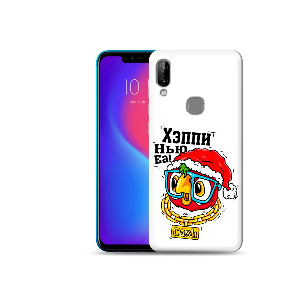

Чехол MyPads Tocco для Lenovo S5 Pro Хэппи нью еа, Прозрачный, Tocco