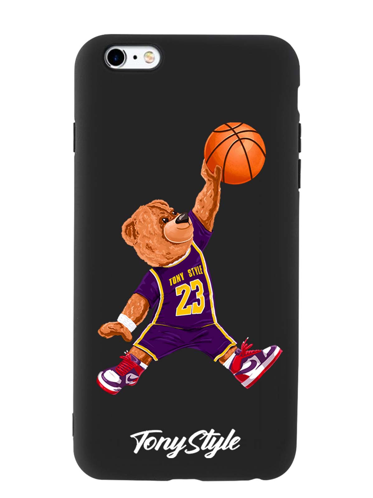 Чехол Tony Style iPhone 6+/6s+ Tony Style баскетболист с мячом