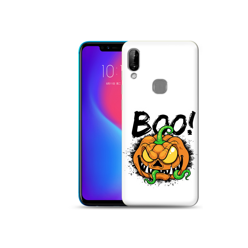 

Чехол MyPads Tocco для Lenovo S5 Pro Хэллоуин бу, Прозрачный, Tocco