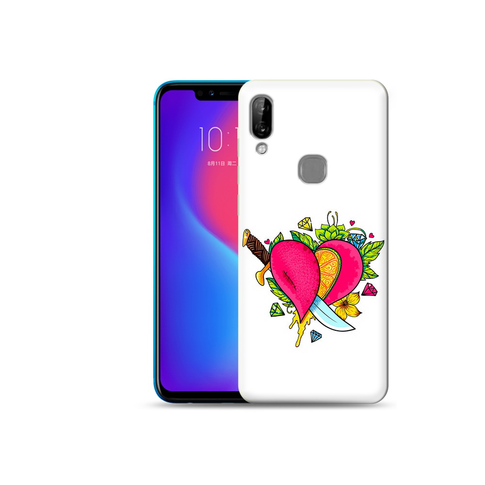 

Чехол MyPads Tocco для Lenovo S5 Pro Фруктовое сердце, Прозрачный, Tocco