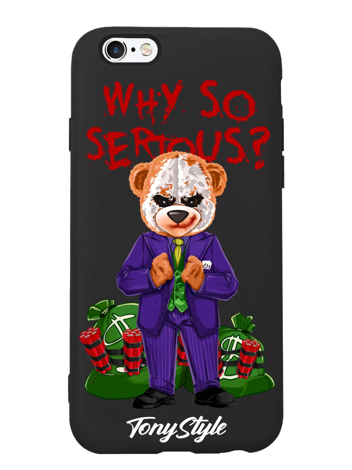 

Чехол Tony Style iPhone 6/6s Tony Style Джокер Joker Why so serious, iPhone 6/6s Tony Style Джокер Joker Why so serious