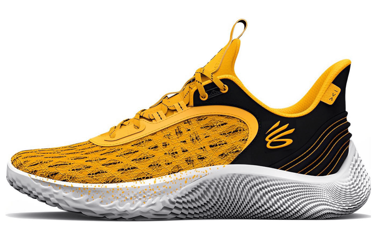 

Кроссовки унисекс Under Armour Curry Flow 9 Team желтые 41 EU, Желтый, Curry Flow 9 Team
