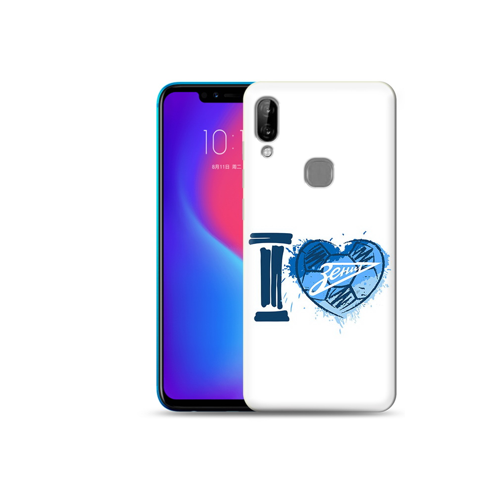 

Чехол MyPads Tocco для Lenovo S5 Pro ФК я люблю зенит, Прозрачный, Tocco