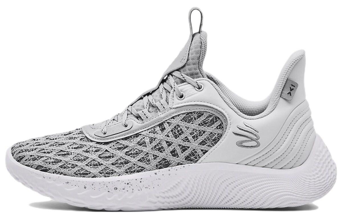 

Кроссовки унисекс Under Armour Curry Flow 9 Team серые 45.5 EU, Серый, Curry Flow 9 Team