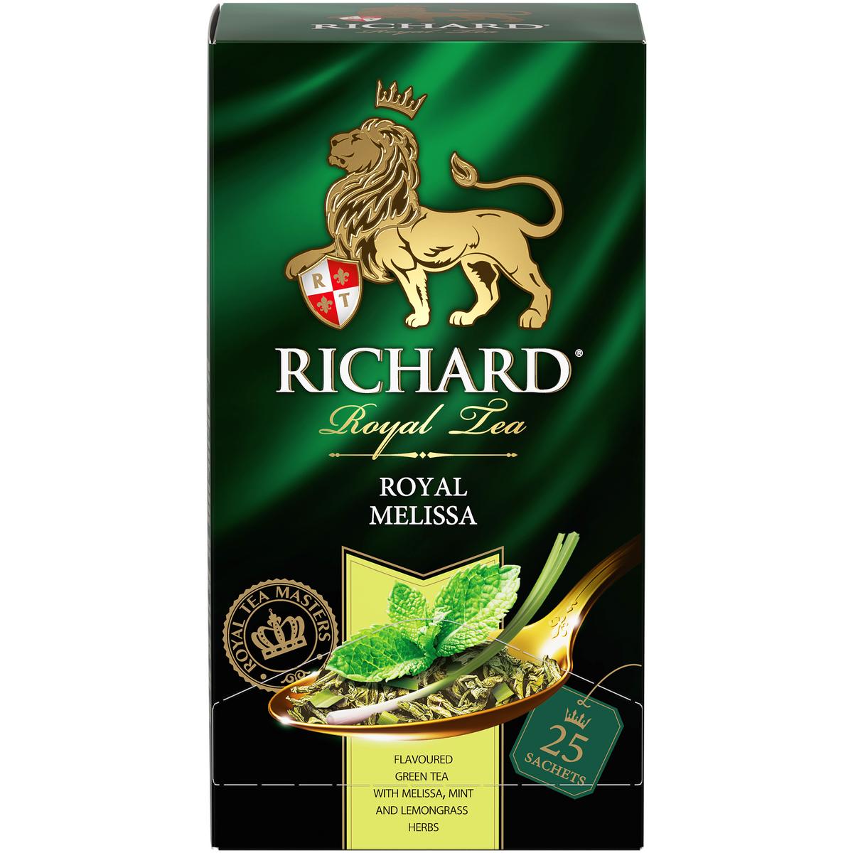 

Чай Richard Royal Melissa зеленый ароматизированный 25 сашет