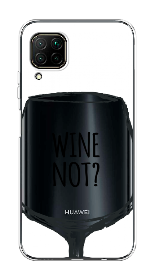 

Чехол на Huawei P40 Lite "Wine not white", Белый, 611650-6