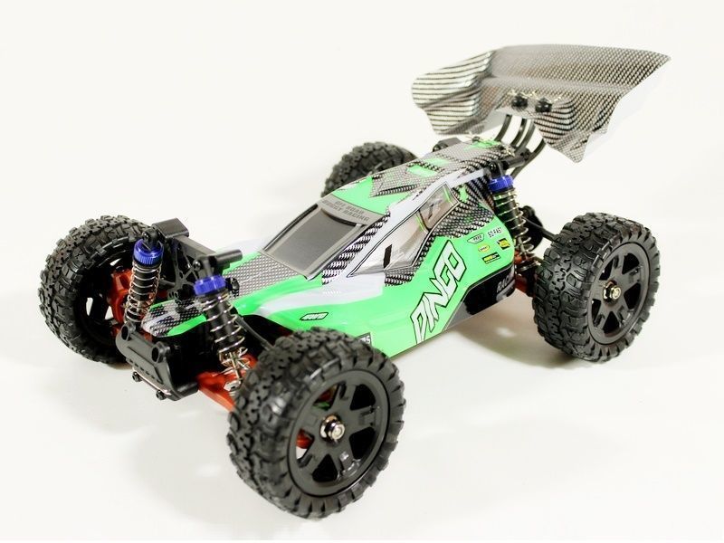 Багги на р/у Remo Hobby Dingo UPGRADE RH1651-UPG 4WD RTR масштаб 1:16 24G зеленый передний бампер для багги remo hobby rm1651 1 16