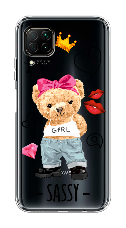 

Чехол на Huawei P40 Lite "Sugar Mommy", Голубой;белый;розовый, 611650-6