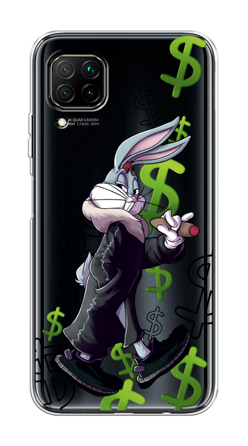 

Чехол на Huawei P40 Lite "Rich Bugs Bunny", Зеленый;черный;голубой, 611650-6