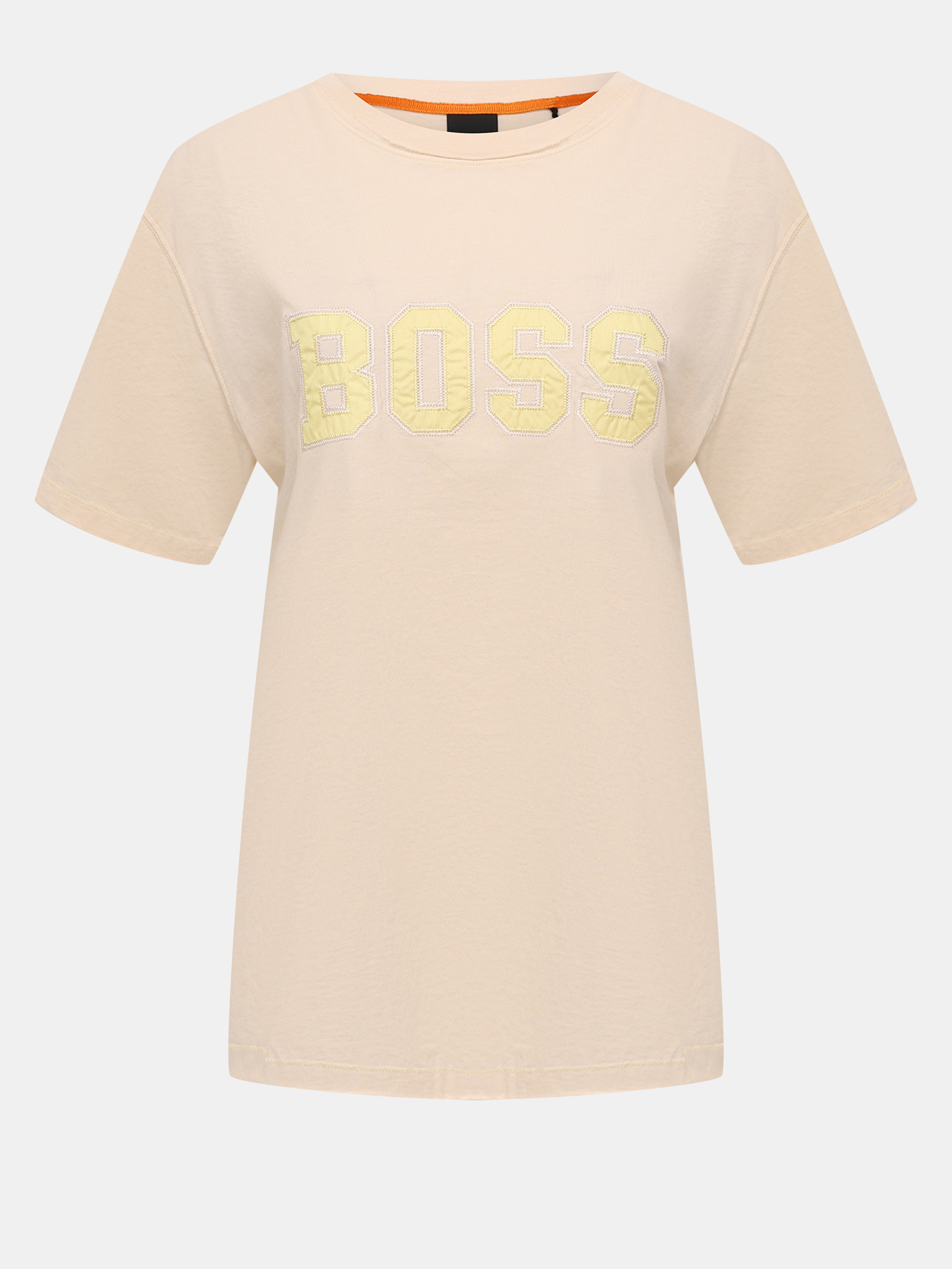 

Футболка женская BOSS 468145 бежевая 46-48 RU, Бежевый, 468145