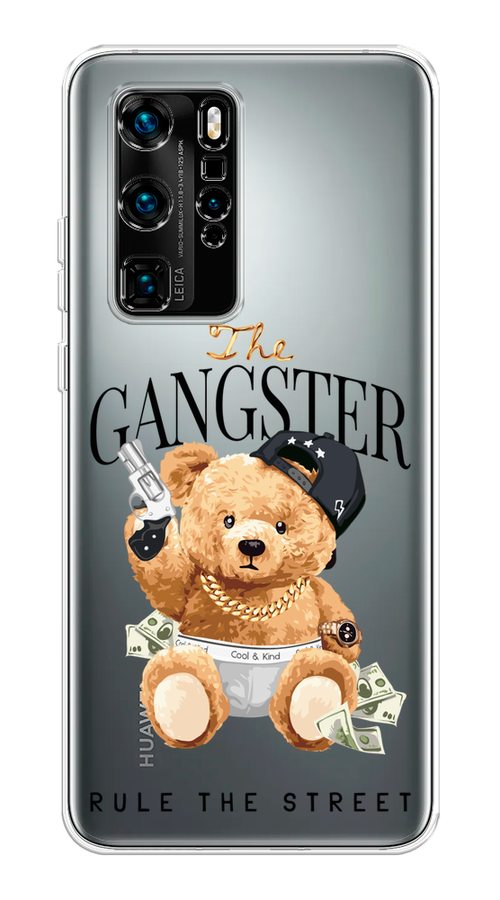 

Чехол на Huawei P40 Pro "The Gangster", Бежевый;серый;черный, 610950-6