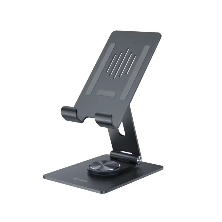 Подставка для смартфона и планшетов Wiwu Desktop Rotation Stand For Phone&Table ZM106 Grey