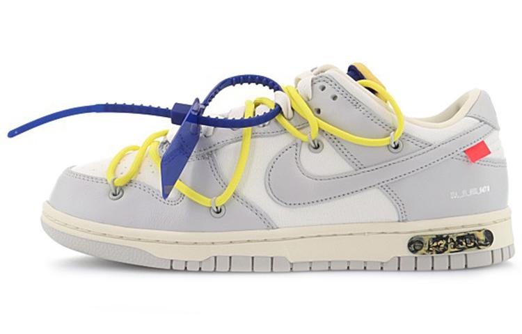 

Кеды унисекс Nike OFF-WHITE x Nike Dunk Low The 50 NO.27 белые 39 EU, Белый, OFF-WHITE x Nike Dunk Low The 50 NO.27