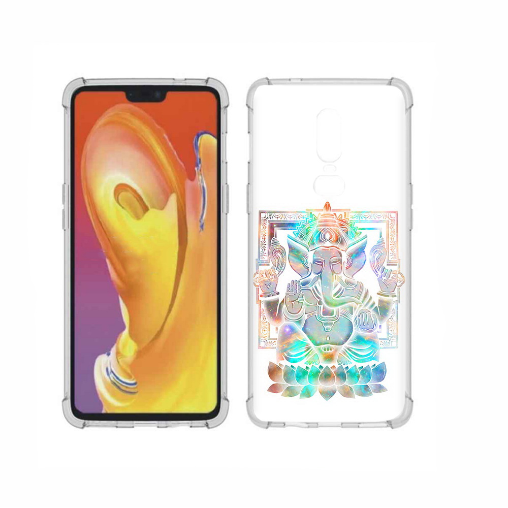 

Чехол MyPads Tocco для OnePlus 6 умный слон, Прозрачный, Tocco