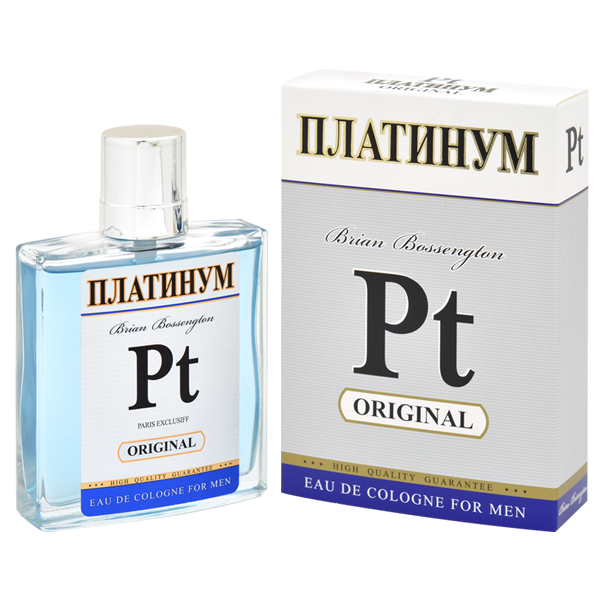 Одеколон для мужчин Brian Bossengton Платинум Pt Original 90мл 4711 original eau de cologne одеколон 90мл уценка