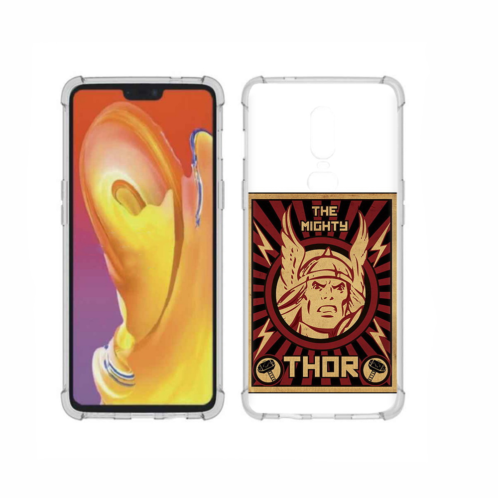 

Чехол MyPads Tocco для OnePlus 6 тор лицо, Прозрачный, Tocco