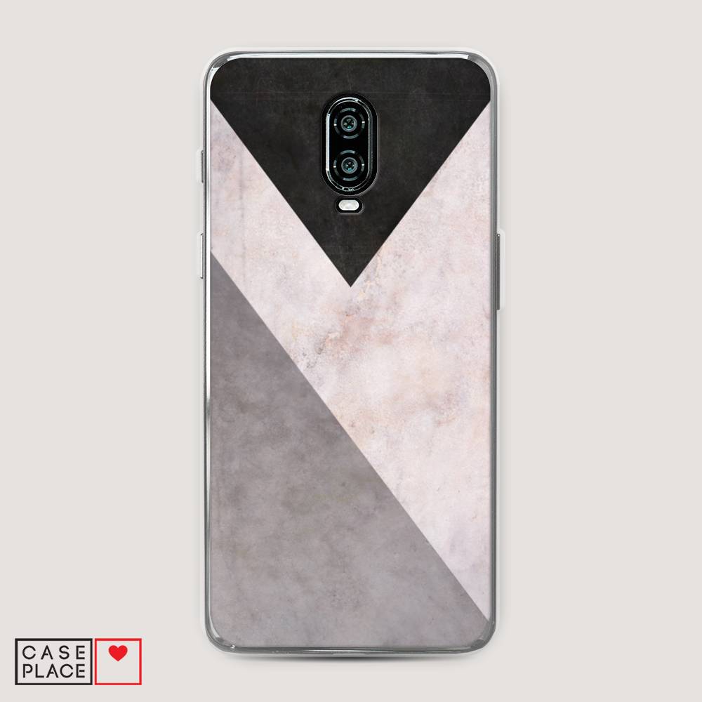 

Чехол Awog на Oneplus 6T / ВанПлас 6T "Геометричный мрамор", Бежевый, 150650-3