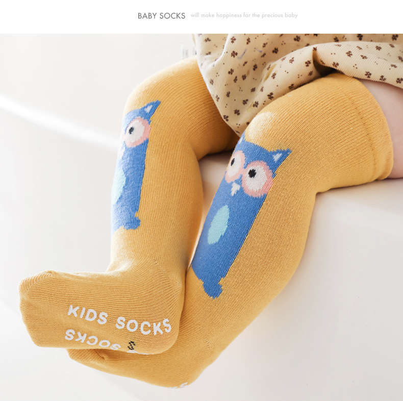 Носки детские антискользящие Kids socks Sks-1824b, желтый, синий, 22-24