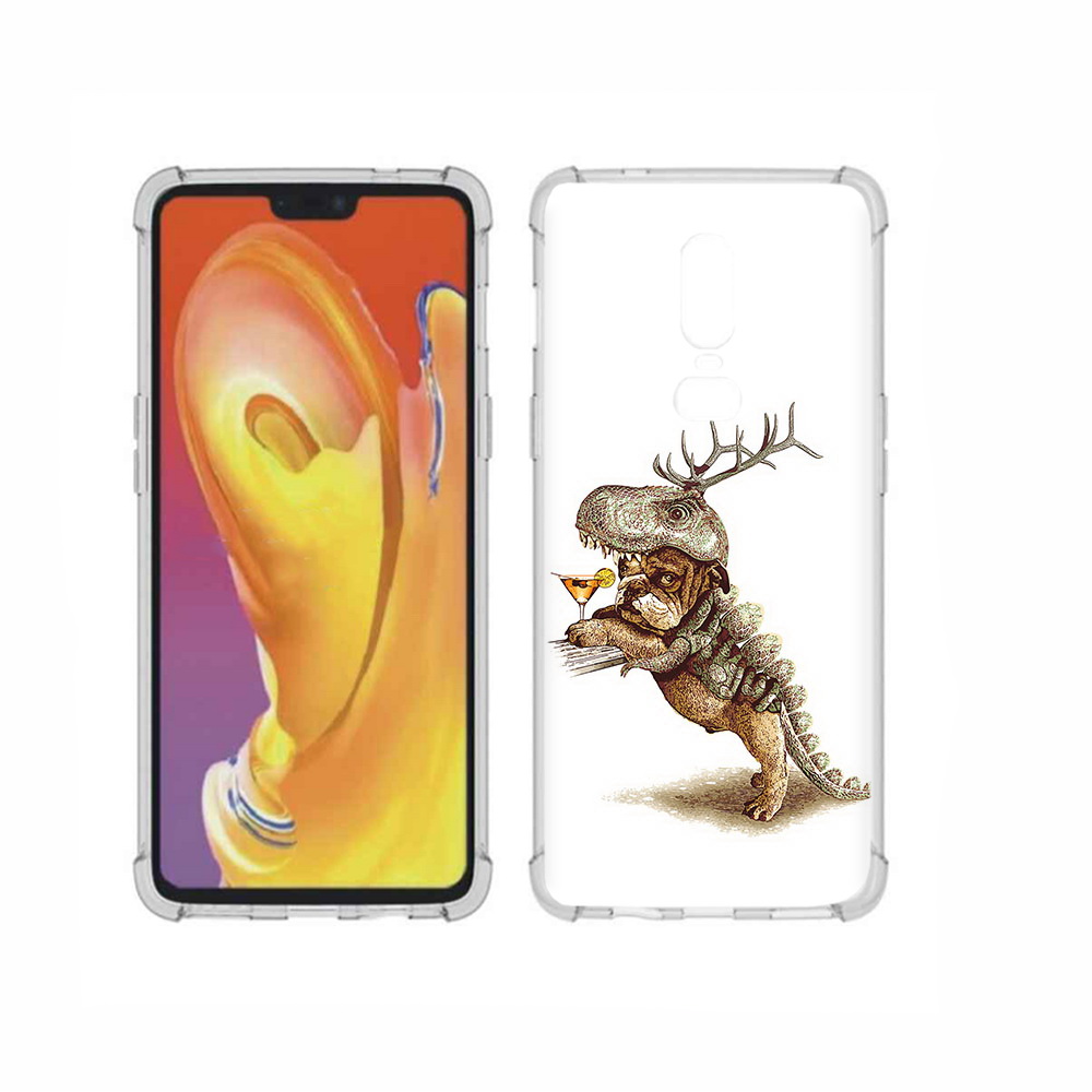 

Чехол MyPads Tocco для OnePlus 6 тематическая вечеринка, Прозрачный, Tocco