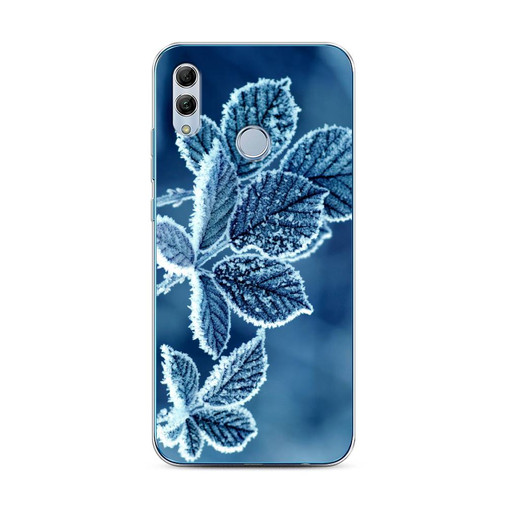 

Чехол для Honor 10 Lite/Huawei P Smart 2019 "Зима 6", Голубой;белый, 67550-2