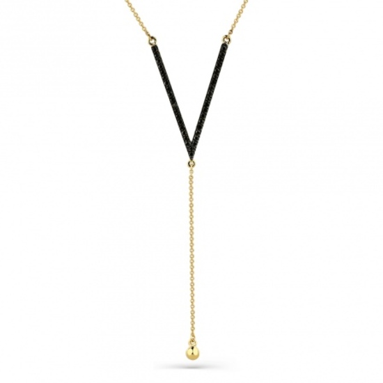 

Колье-галстук из желтого золота 50 см Master Brilliant 6-360561-00-48, бриллиант, 6-360561-00-48