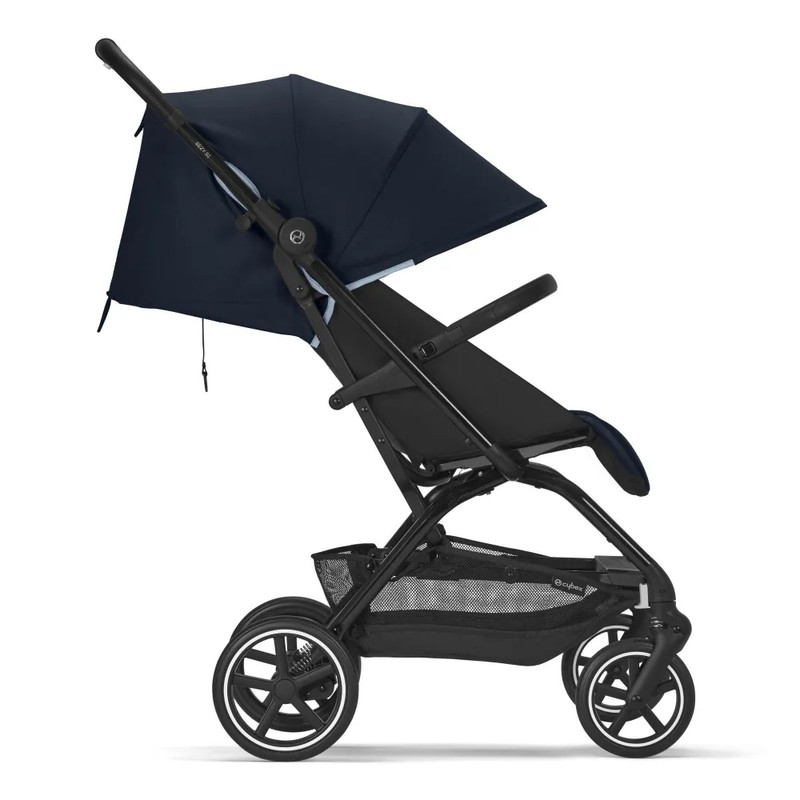 

Коляска прогулочная Cybex Eezy S+ 2, рама Black, Ocean Blue с бампером, Cy-EasyS+2