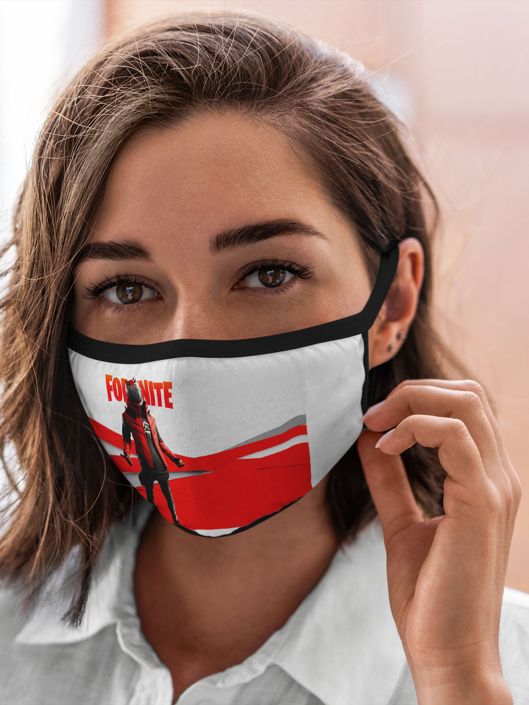 

Многоразовая маска унисекс Burnettie Fortnite, Разноцветный, Fortnite