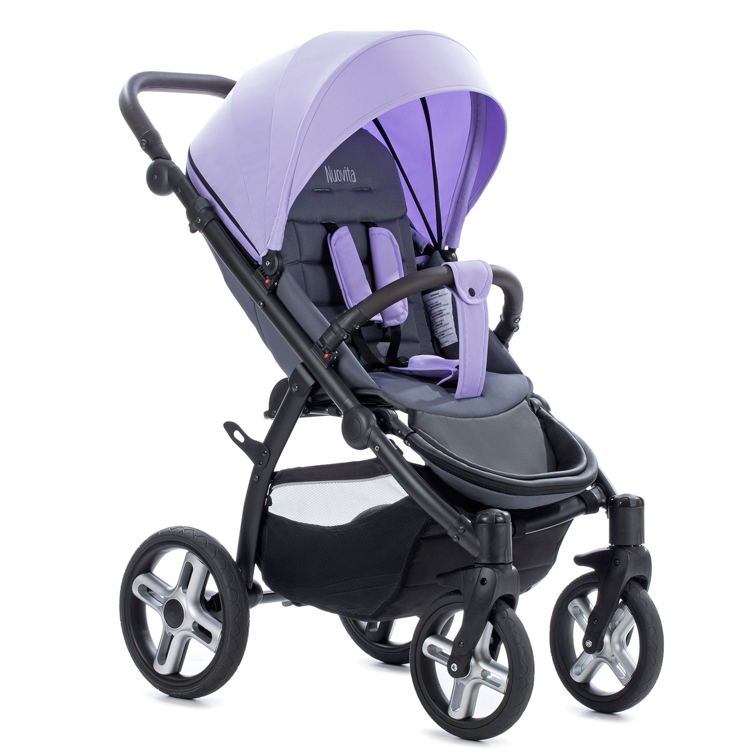 

Прогулочная коляска Nuovita Modo Terreno сиренево - серый, Modo Terreno
