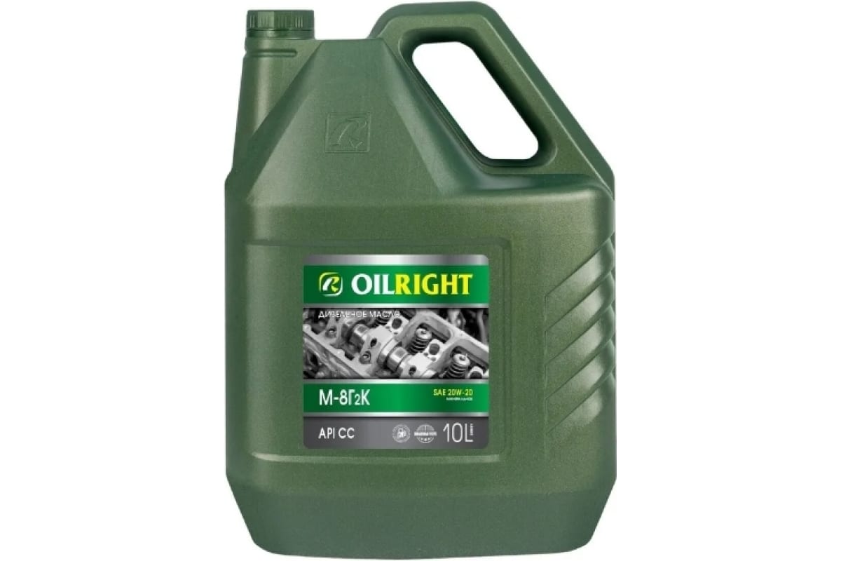 Моторное масло OILRIGHT М8Г2К 10 л 2489