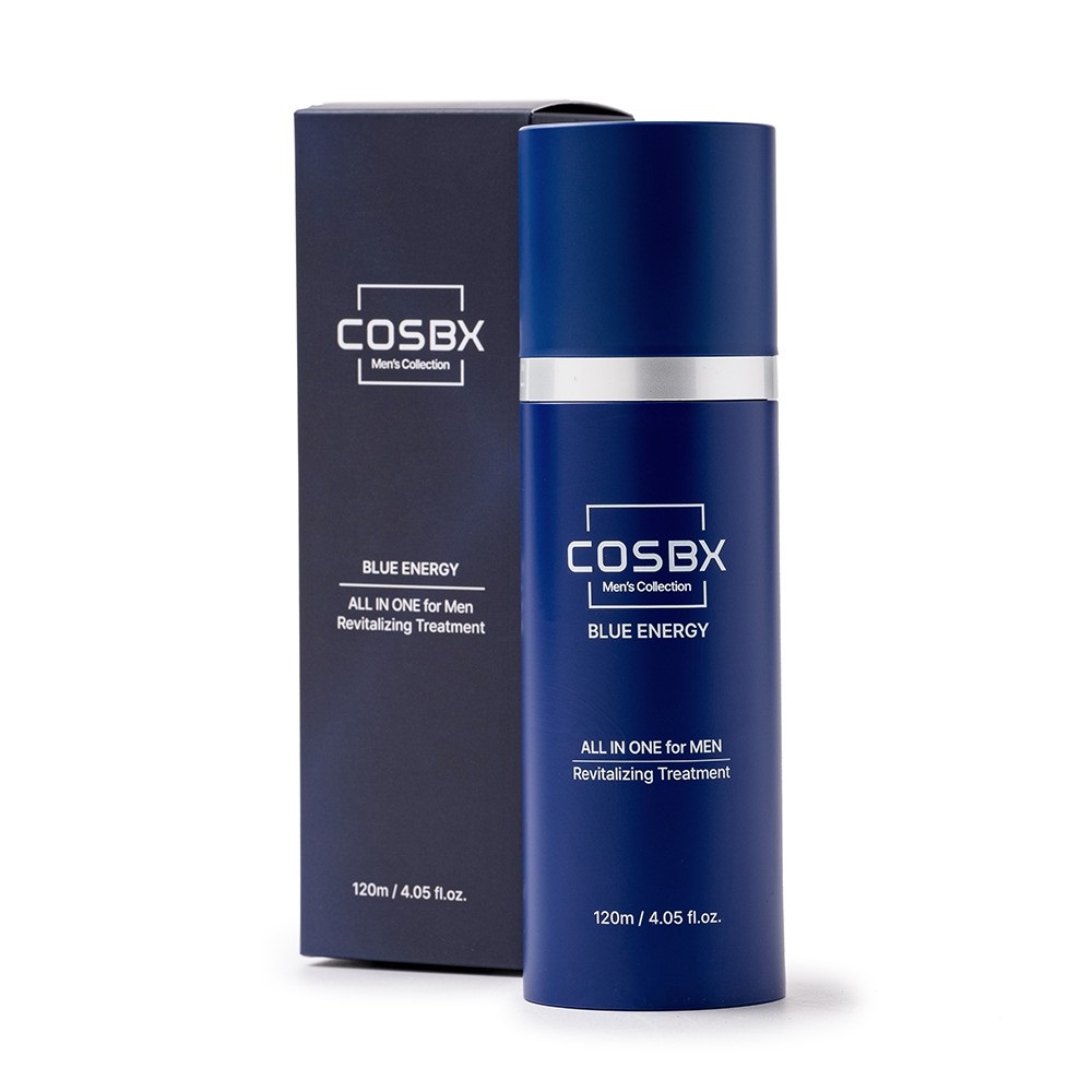 

Средство для лица 3 в 1 COSBX Blue Energy эссенция, тоник, крем для мужчин 120 мл